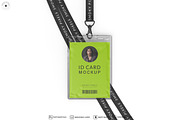 ID Card with Lanyard Mockup, a Product Mockup by SmokyPixels (Thumbnail 5 of 5)