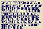 Surface Coverage - Art Deco Font, a Symbol Font by 177Studio (Thumbnail 8 of 8)