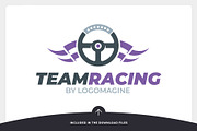 Team Racing Logo Template, a Branding & Logo Template by LOGOMAGINE (Thumbnail 10 of 13)