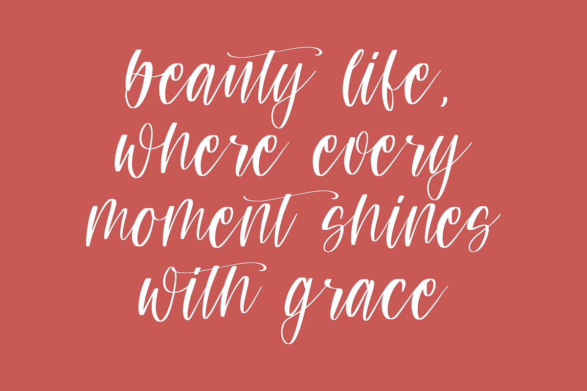 Teracota Strokes, a Script Font by Integritype Studio (Photo 11 of 15)
