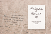 Cotten Whisper Elegant Ink Font, a Script Font by Nonceni (Thumbnail 6 of 13)
