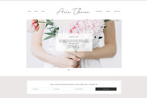 Aria - WordPress Theme