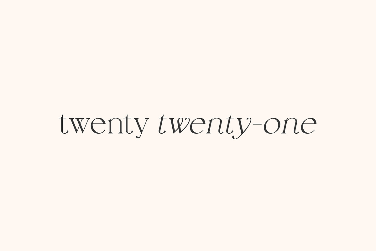 Sangarius // A Chic Serif Typeface, a Serif Font by Megs Lang (Photo 12 of 15)