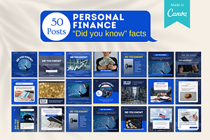 Personal Finance - Canva Templates