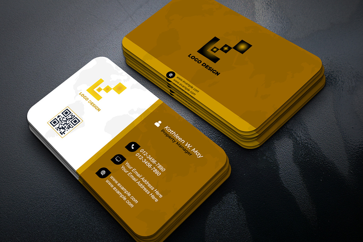 Modern Corporate Card PSD