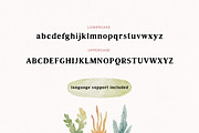 Sea shell | font & illustrations, a Handwritten Font by JuliaVolkova (Thumbnail 3 of 8)