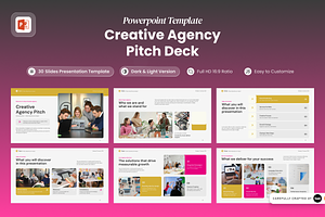 Veyra - Creative Agency Pitch Deck, a Presentation Template by SLAB! Design