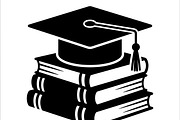 50 Graduation Cap and Book, an Education Illustration by Amazin_art (Thumbnail 14 of 28)