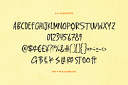 Glabak Lastro Authentic Handmade, a Handwritten Font by Maulana Creative (Thumbnail 4 of 7)