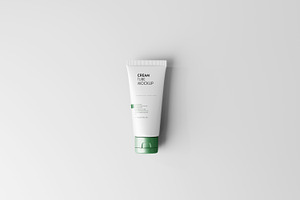 Cream Tube Mockup