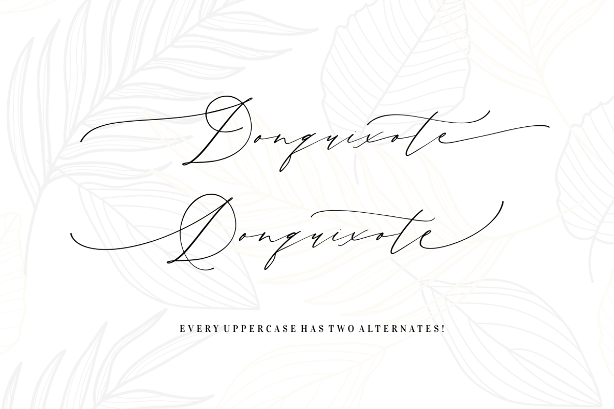 Month Glade - Calligraphy Font, a Script Font by Sronstudio (Photo 10 of 13)