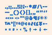 Pinpush - Retro Sans Serif Display, a Sans Serif Font by BTYPE (Thumbnail 10 of 13)