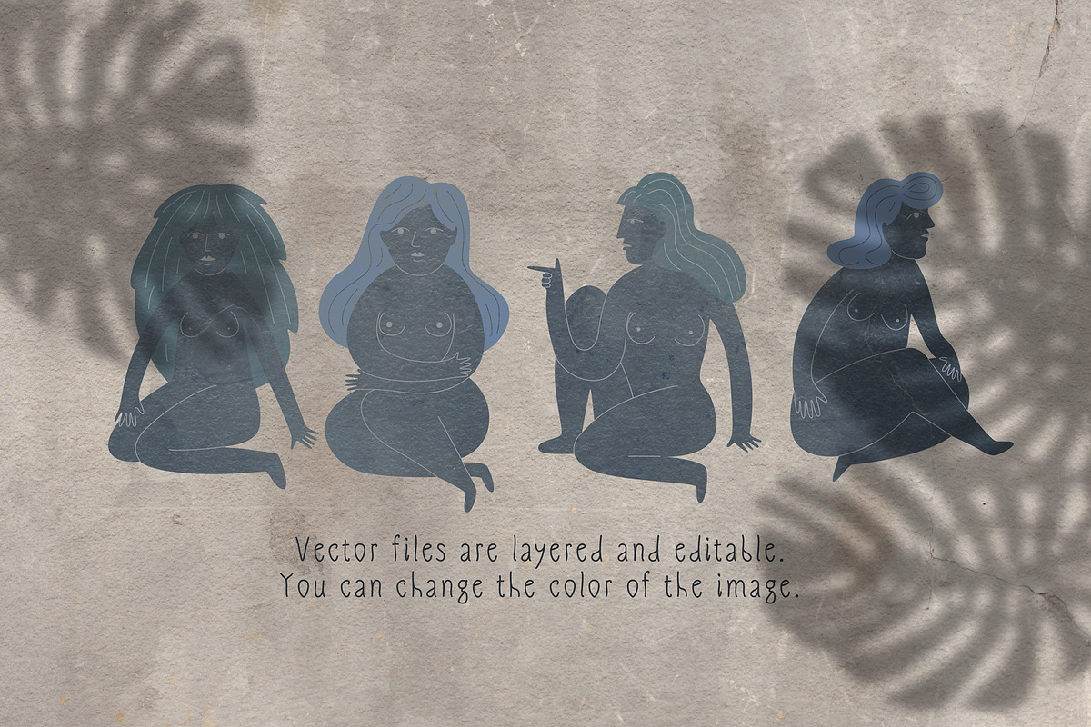 Nude, a Healthcare Illustration by Chikovnaya (Photo 4 of 8)