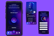 AI Voice Command UI, a Templates & Theme by studiogstock (Thumbnail 3 of 4)