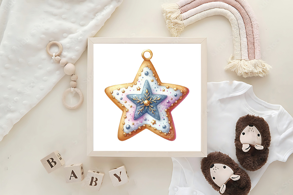 Glitter Christmas Elements Sublimati, an Illustration by CraftArtStudio (Photo 6 of 6)