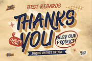 Brasgo, a Handwritten Font by Burntilldead (Thumbnail 12 of 12)