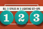 Vector Button Design Template, a Templates & Theme by WalkingStick Design (Thumbnail 3 of 6)