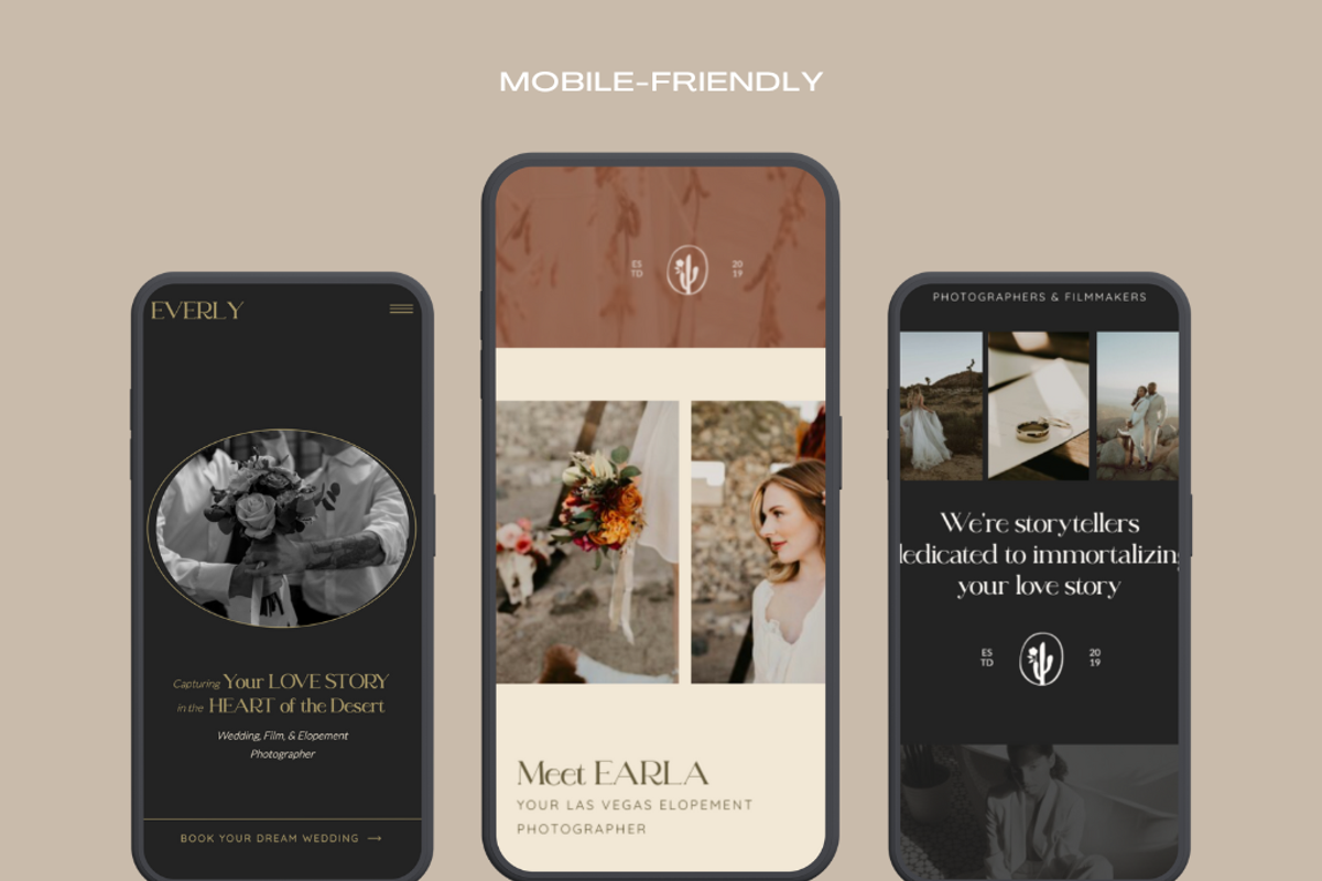 Showit Website Template Photographer, a Websites & App Template by Starline Creative (Photo 2 of 7)