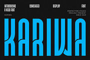 Kariwa Modern Sans Serif Font, a Sans Serif Font by Perfectype (Thumbnail 1 of 7)