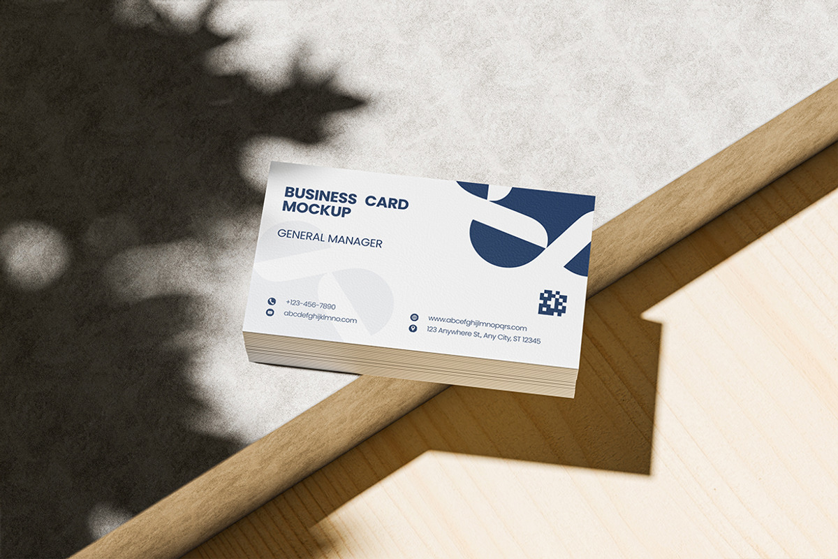 Business Card Mockup, an Advertising Mockup by SimpangGraphics (Photo 4 of 6)