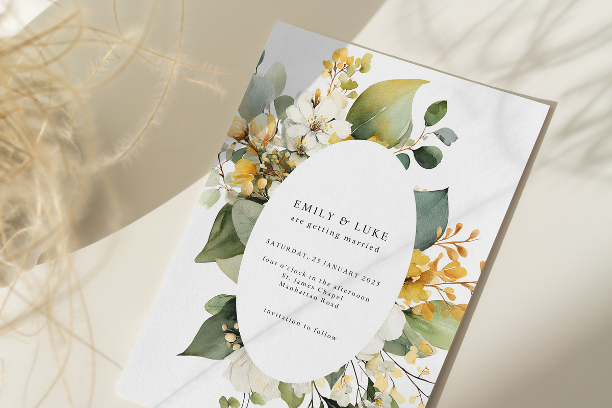 Elegant Neutral Wildflower Bouquet, a Decorative Illustration by ThaismotaCreativeCo (Photo 2 of 11)