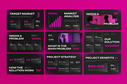 Black Gradient Project Proposal PPT, a Presentation Template by graphicook (Thumbnail 3 of 4)