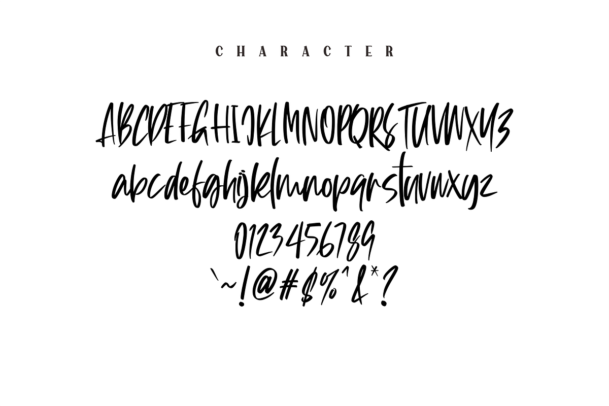 Gardenia + Extras font preview 6