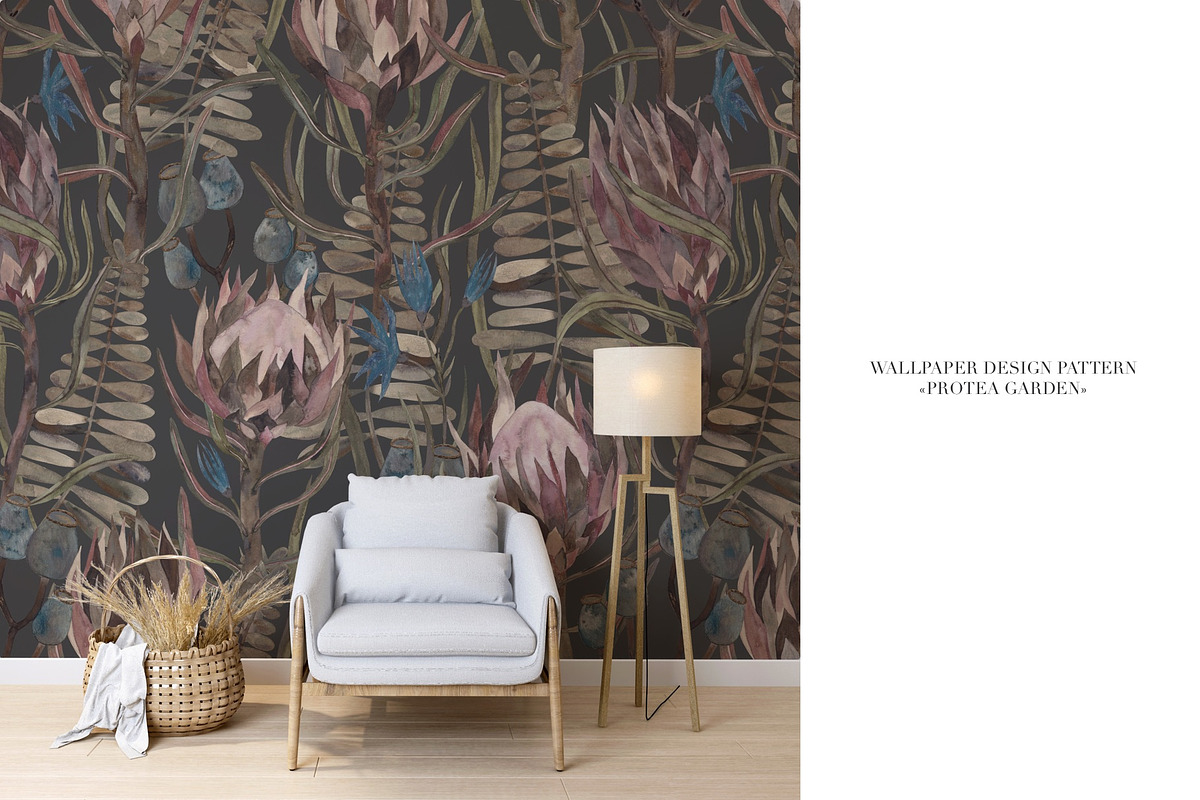 Pattern PROTEA GARDEN, an Illustration by PASHKOVA (Photo 12 of 14)
