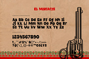 El Mariachi - Libre Type, a Sans Serif Font by ikiiko (Thumbnail 6 of 8)
