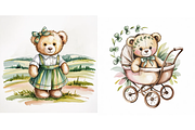 Prompt for Green Teddy Bear Clipart, a Graphic by Milano Creative (Thumbnail 3 of 4)