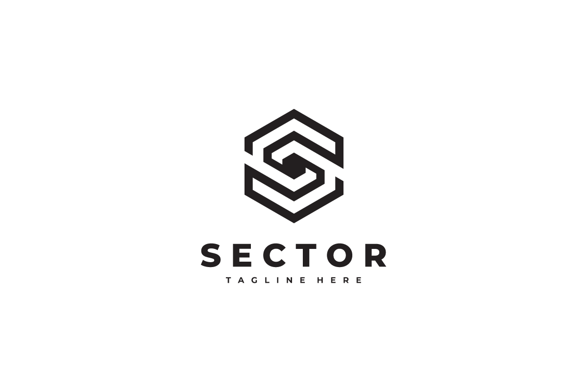 Sector - Geometric Letter S Logo, a Branding & Logo Template by yopie (Photo 3 of 3)