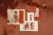 Terracotta Blooms Illustrations, a Decorative Illustration by TiriCo (Thumbnail 3 of 9)