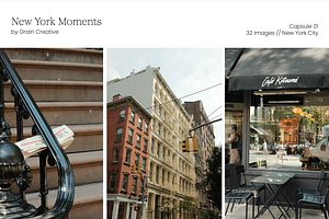 New York City Moments Capsule, an Architecture Photo by Grain Creative