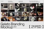 Gelato Branding Mockup Set, a Cups & Container Mockup by Mocku (Thumbnail 19 of 20)
