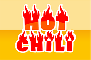 Hot Letter - Fire Display Font, a Sans Serif Font by Sahira Studio (Thumbnail 5 of 7)