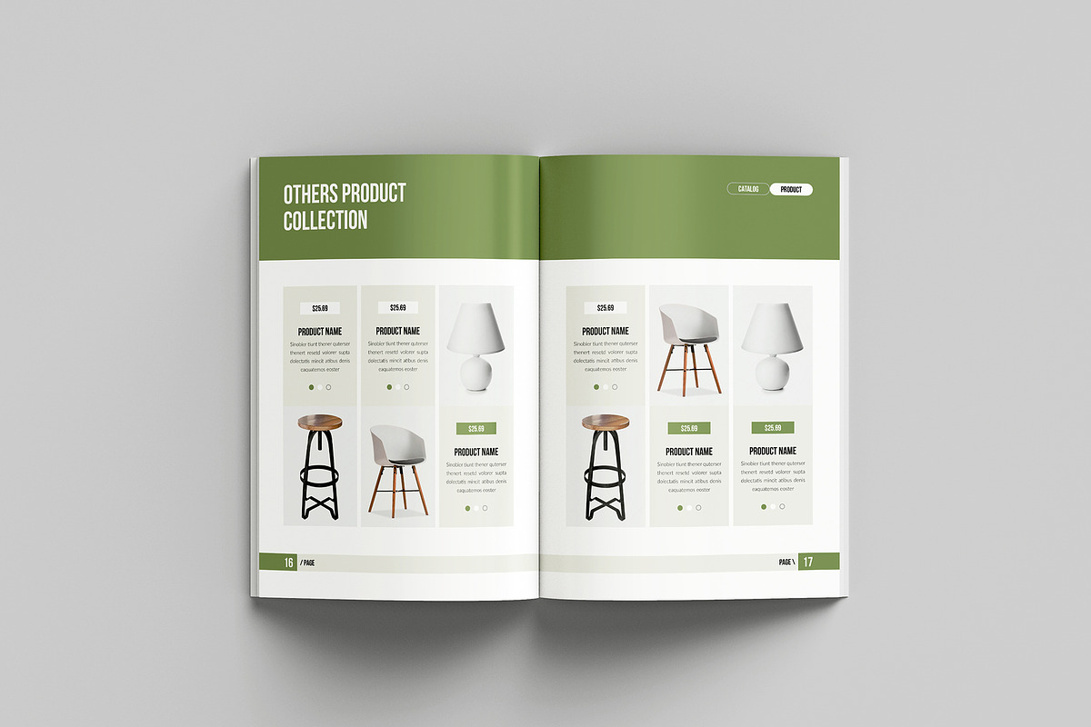 Product Catalog Brochure Template, a Brochure Template by Spark_Creative (Photo 9 of 13)
