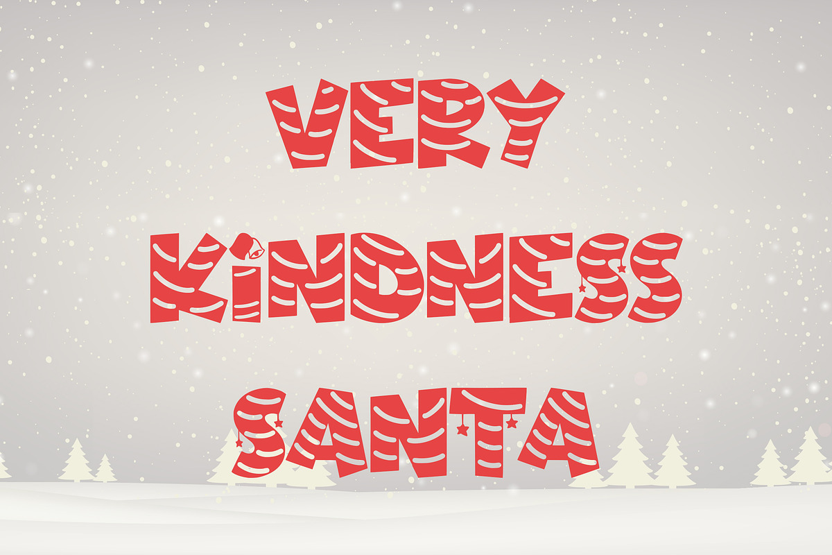 Christmas Candy, a Handwritten Font by HATFSTUDIO (Photo 7 of 8)