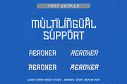 Aeroxer - Sport Font, a Sans Serif Font by Snape Design Studio (Thumbnail 3 of 5)