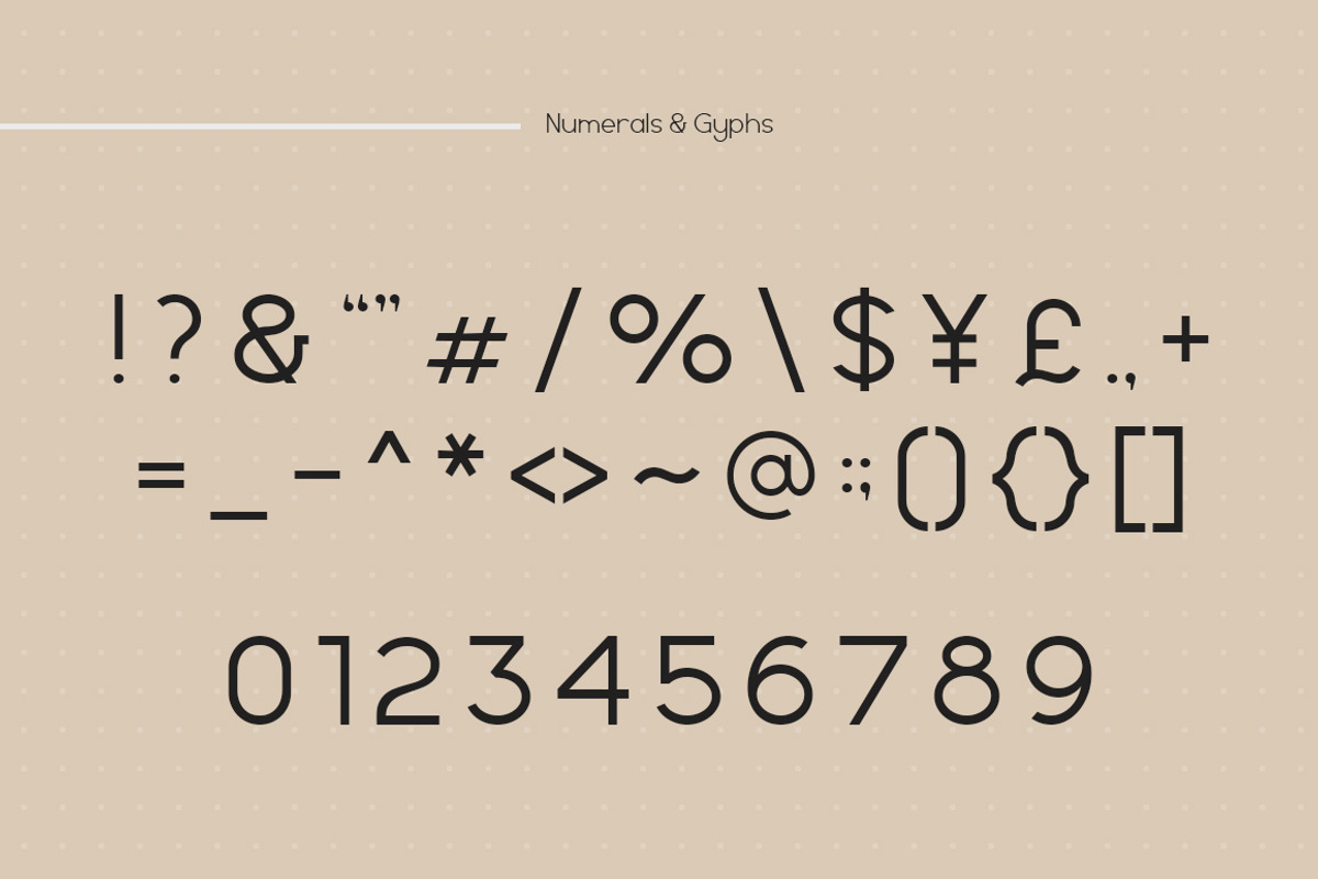 Geometrica Sans - Type Family preview 4