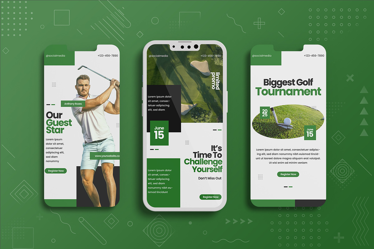 Golf Instagram Story, a Social Media Template by Fannan Studio (Photo 2 of 2)