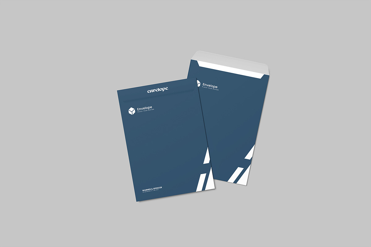 Realistic Envelope Mockup, an Advertising Mockup by rizalamora (Photo 3 of 11)