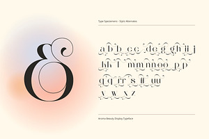 Aroma Beauty - Modern Serif