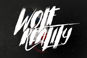 Wolf Reality Typeface