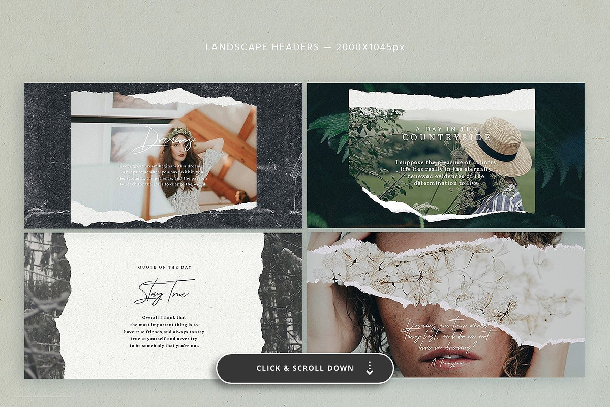 CANVA BUNDLE Social Kit, a Social Media Template by Sparrow & Snow