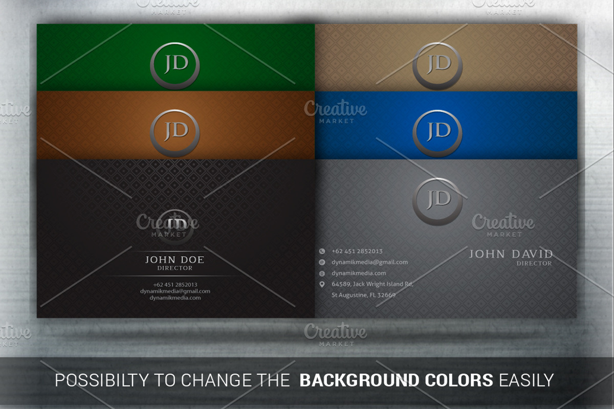 Luxury Style - Business Card, a Business Card Template by DynamikMedia (Photo 2 of 4)