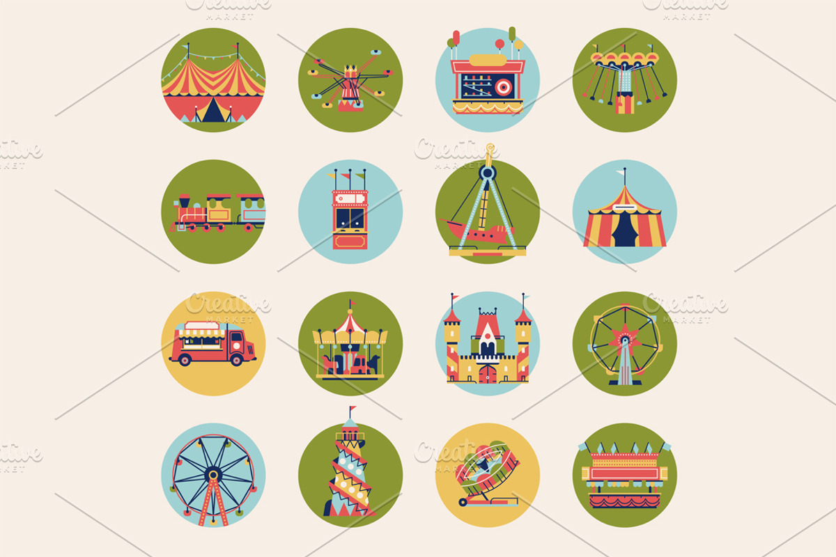 Attracted & Amused. Park graphics, an Illustration by Masha Tace (Photo 6 of 10)