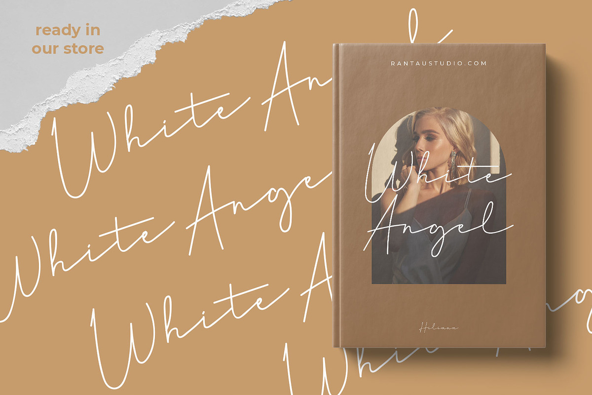 Hilliana - Handwritten Font, a Handwritten Font by RantautypeStudio