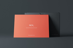 Card Box Packaging Mockup