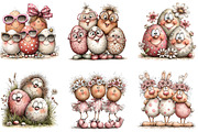 Watercolor Easter Kids Clipart, an Illustration by CraftArtStudio (Thumbnail 6 of 6)