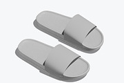 Slide Sandals Mockup, a Household Mockup by Unerispace (Thumbnail 3 of 5)